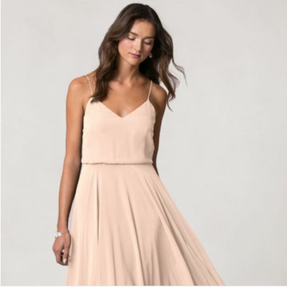 Jenny Yoo Blush Inesse Dress
